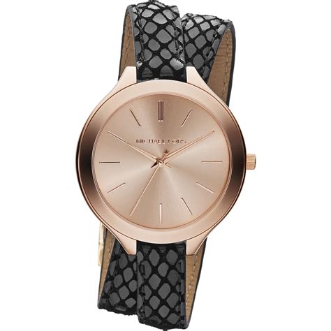 thin michael kors watch|michael kors slim runway watch.